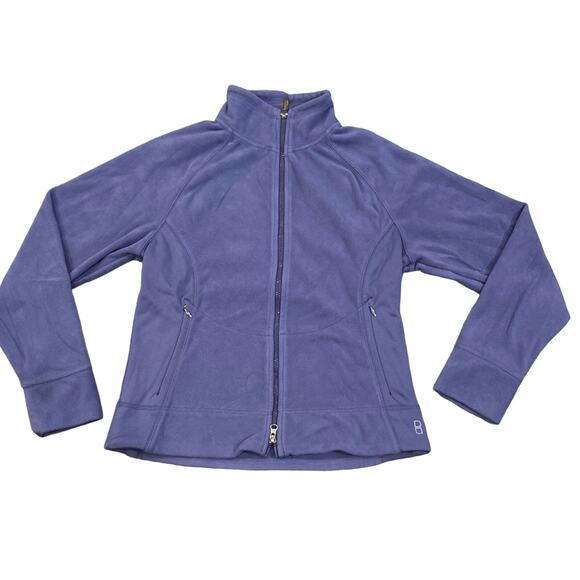 LUCY Activewear Purple Full Zip Fleece Athletic Jacket M - Picture 1 of 9